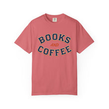 Load image into Gallery viewer, Books and Coffee Tee
