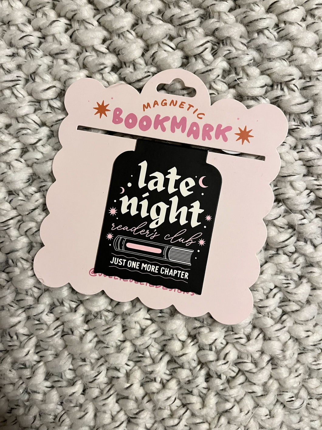 Late Night Magnetic Bookmark