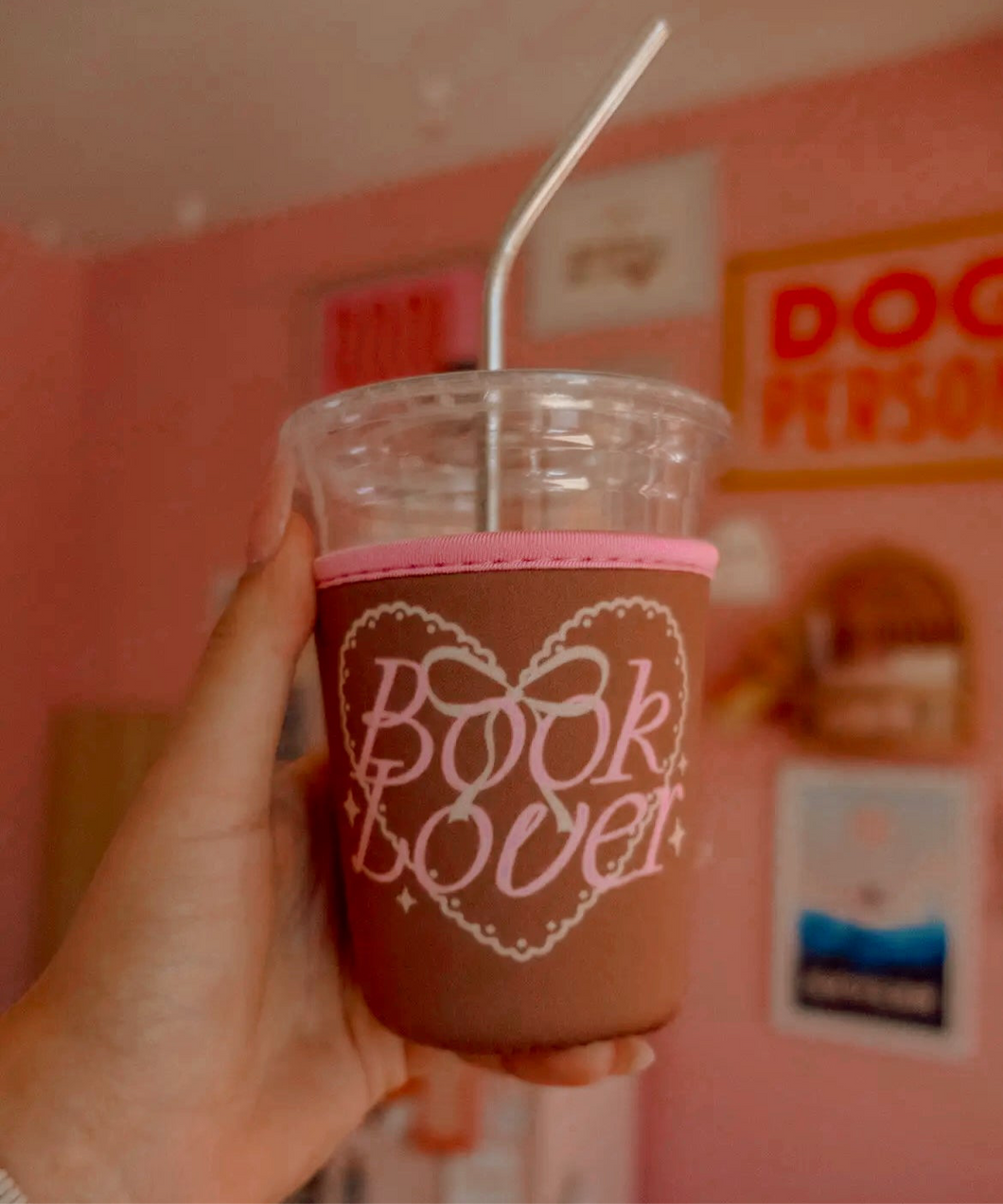 Book Lover Coffee Sleeve